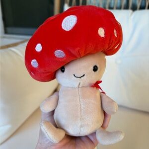 NWT Fun Guy Robbie Mushroom Jellycat ~ Rare and retired